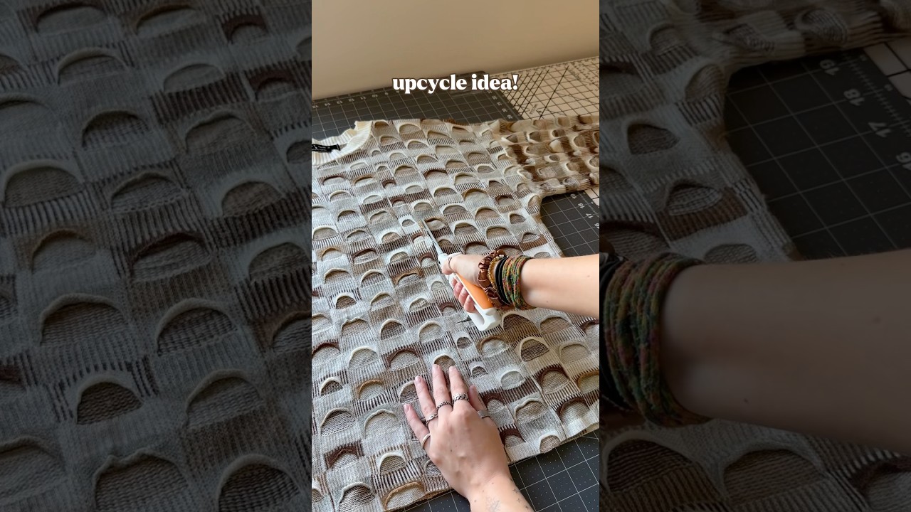 simple, but so unique! ☕️available on susoriginals.com now ✨#upcycling #sewing #thriftflip