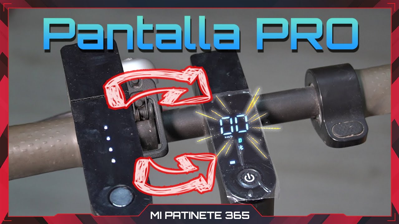 Instalación pantalla PRO fácil ✅ patinete Xiaomi M365 y otros 🛴 2021