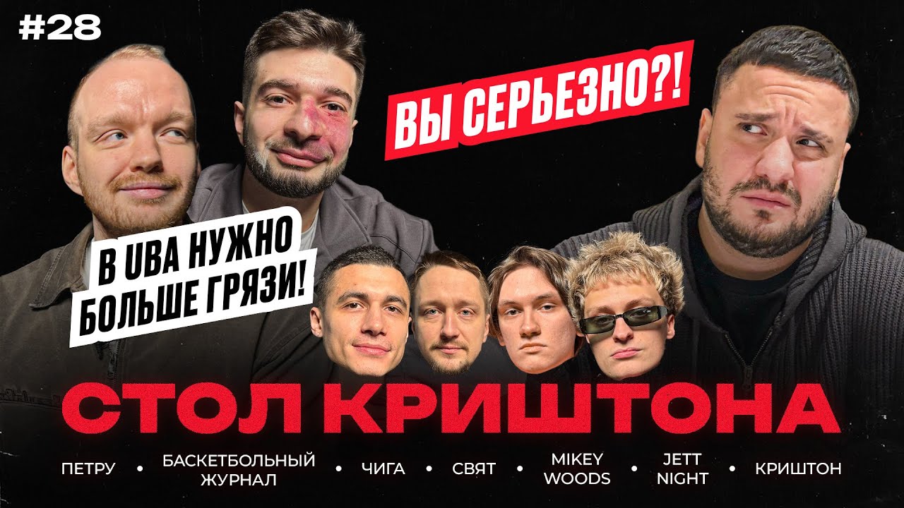 Как сделать Winline UBA популярнее? Чига уйдёт из HOOPS? Крайнов рассказал почему ушёл из Востока