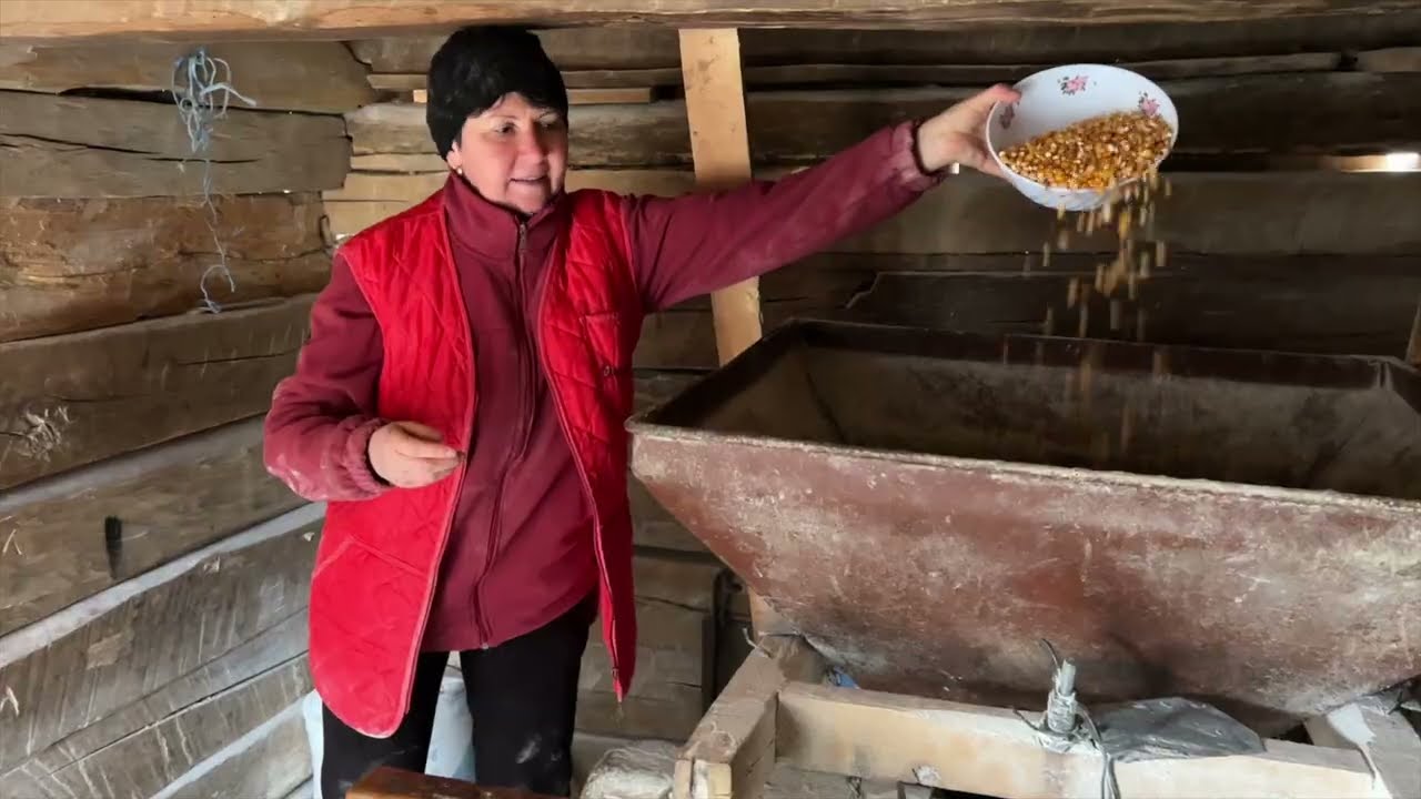 Roumanie Comment fonctionne un moulin à eau ? / Romania How does a watermill work?