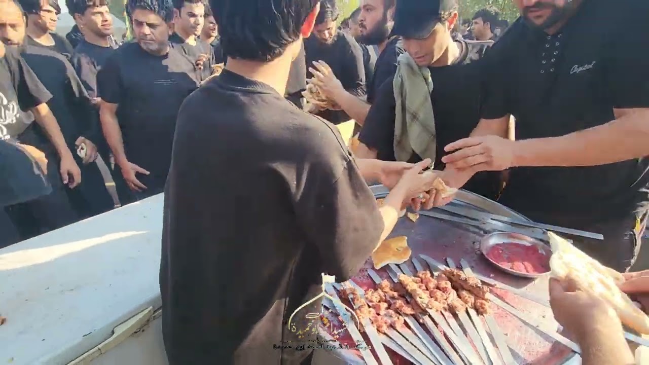 1 صفر  /مشاية  موكب قريب الضهور في ضيافة موكب الشهيد امجد ابو حميدة/  البصرة شارع بغداد