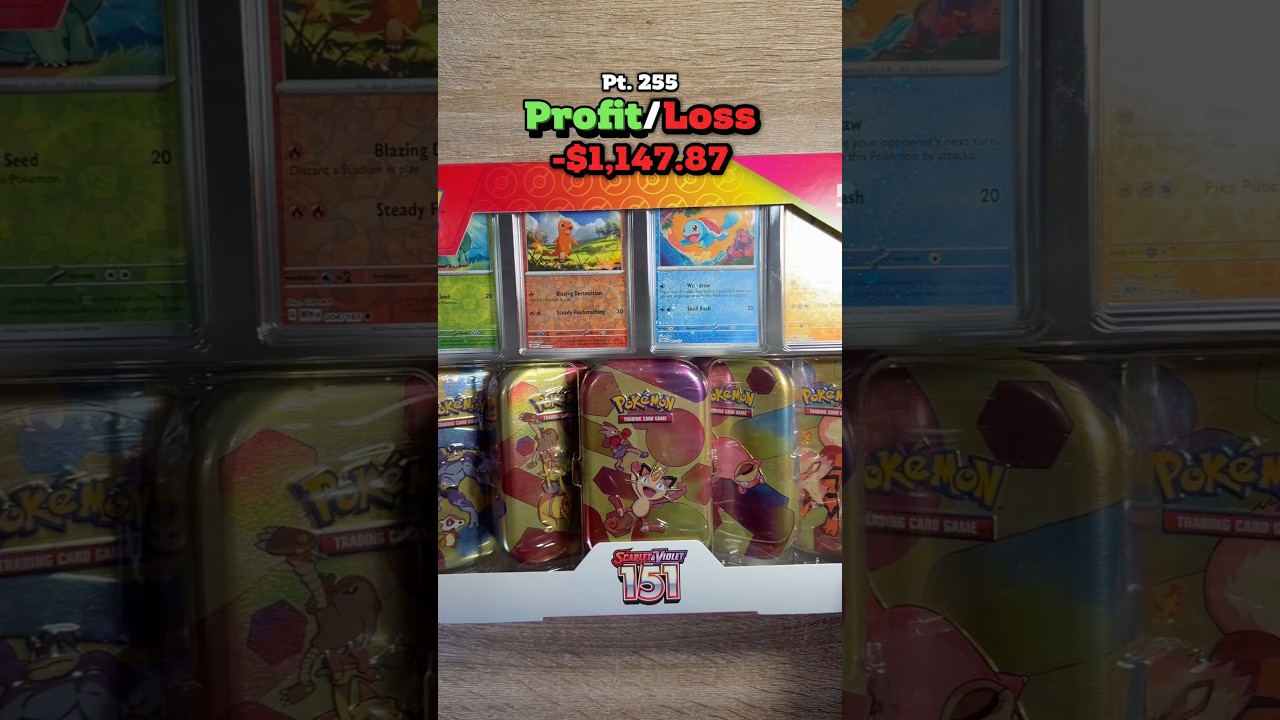 Pokemon 151 Costco Mini Tin Pack Opening! (Pt. 255) Channel Profit/Loss Series #pokemontcg
