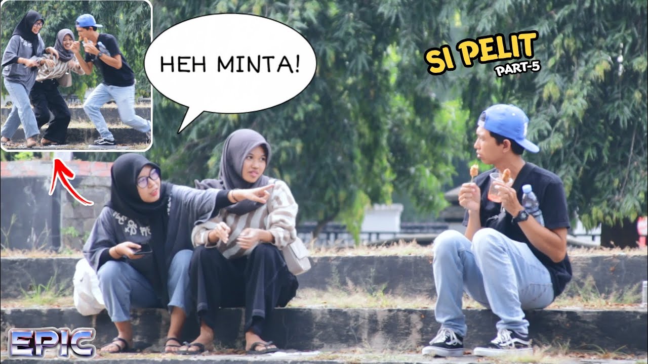 EPIC DIKEROYOK! SIPELIT MAKAN DISAMPING CEWEK - Part5