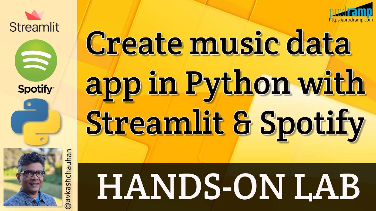 Hands-on Lab: Music analytics app in python with Streamlit and Spotify