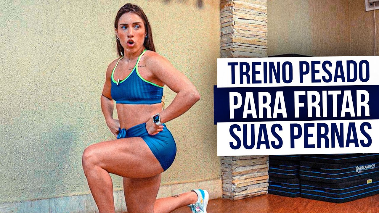 TREINO INTENSO PARA DEFINIR AS SUAS PERNAS