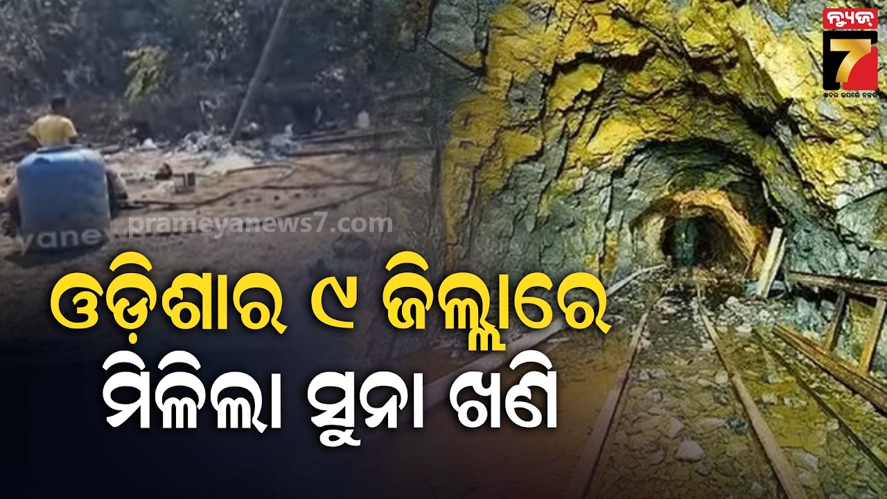 Odisha Discovers Massive Gold Reserves Across Nine Districts | ଓଡ଼ିଶାରେ ପୁଳା ପୁଳା ସୁନା ଖଣି