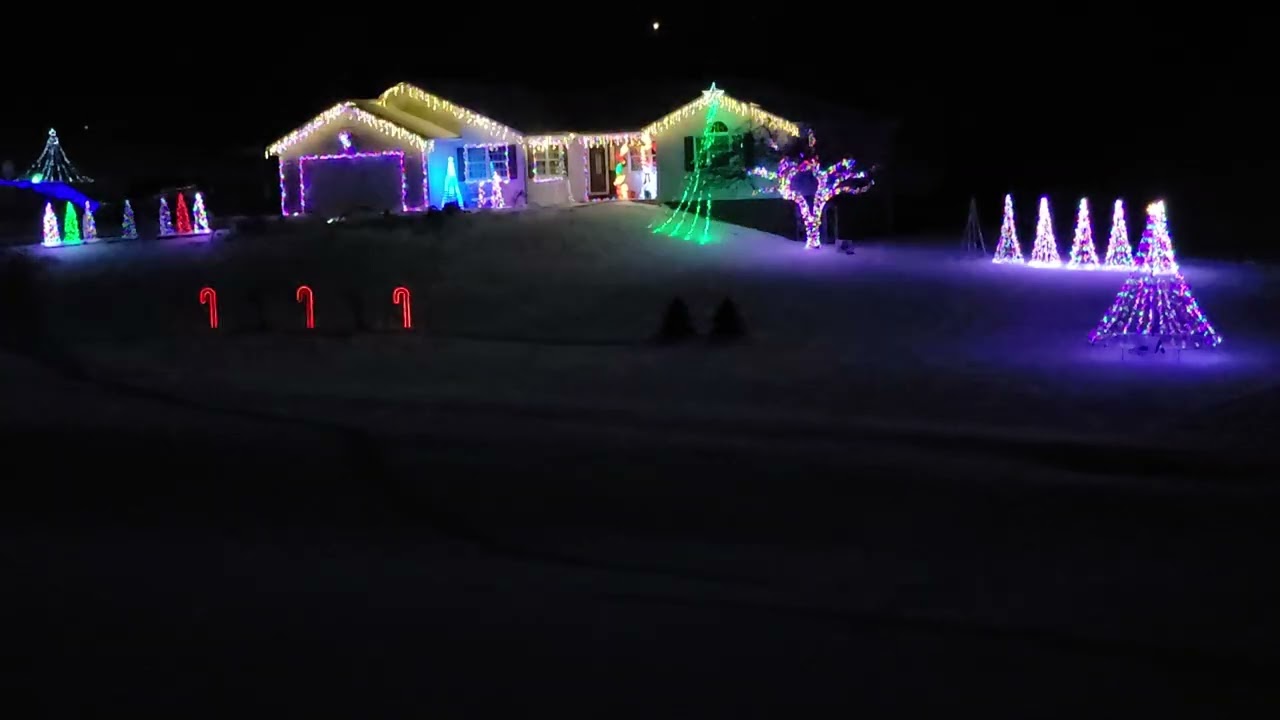 2025 Christmas Light Show Christmas Canon 