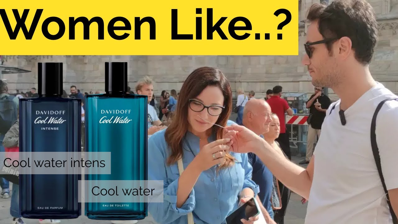 Women react to Davidoff cool water Intense vs Davidoff cool water