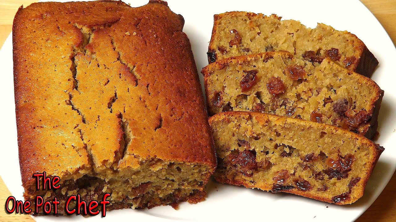 Fruity Black Tea Loaf Cake | One Pot Chef