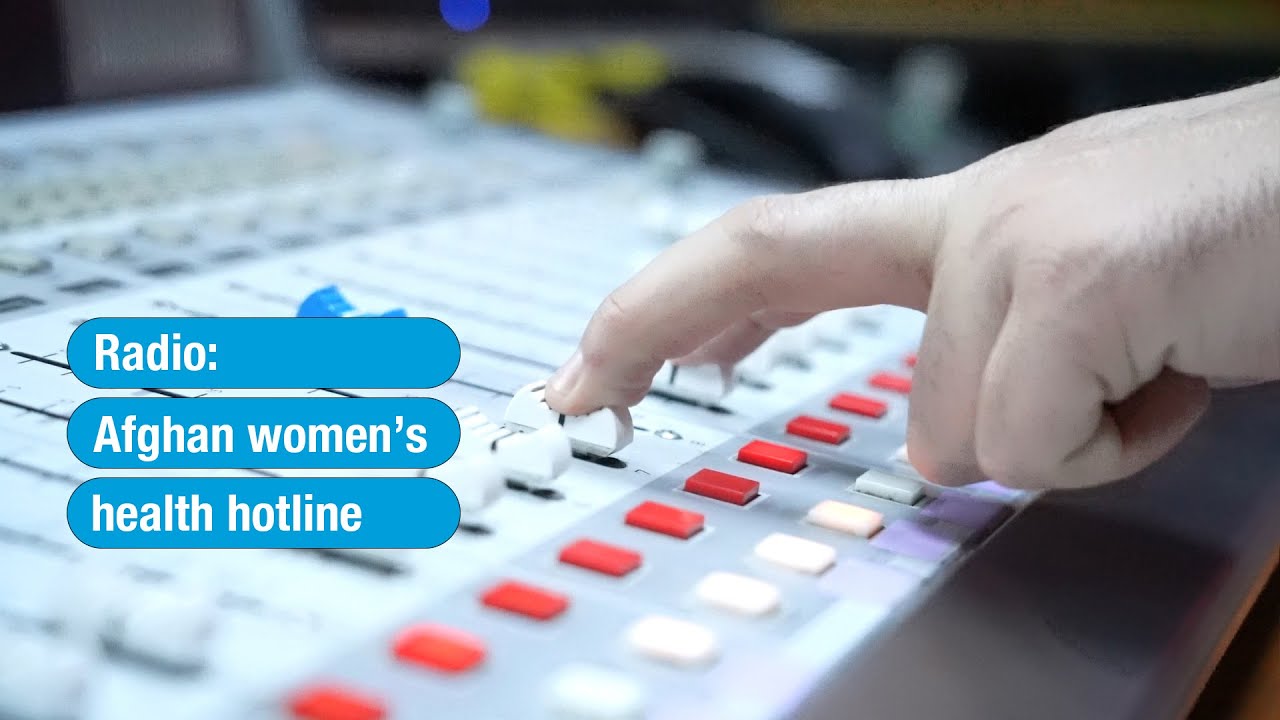 Radio: Afghan women's health hotline