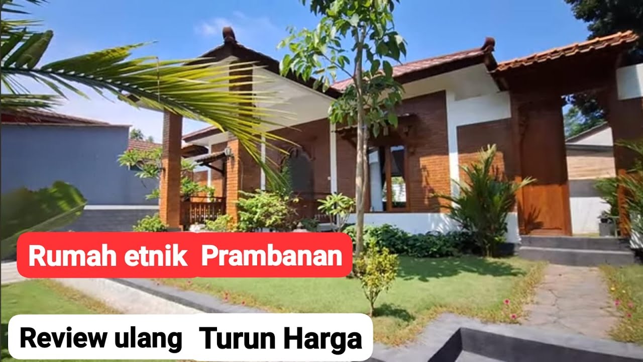 TERJUAL❌️.... Rumah etnik modern,  turun harga.