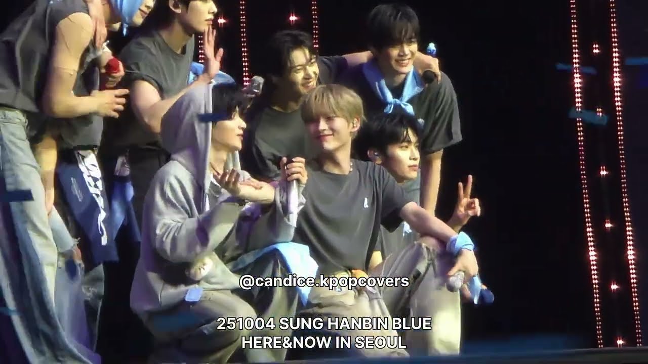 251004 SUNG HANBIN BLUE ZEROBASEONE HERE&NOW TOUR SEOUL 