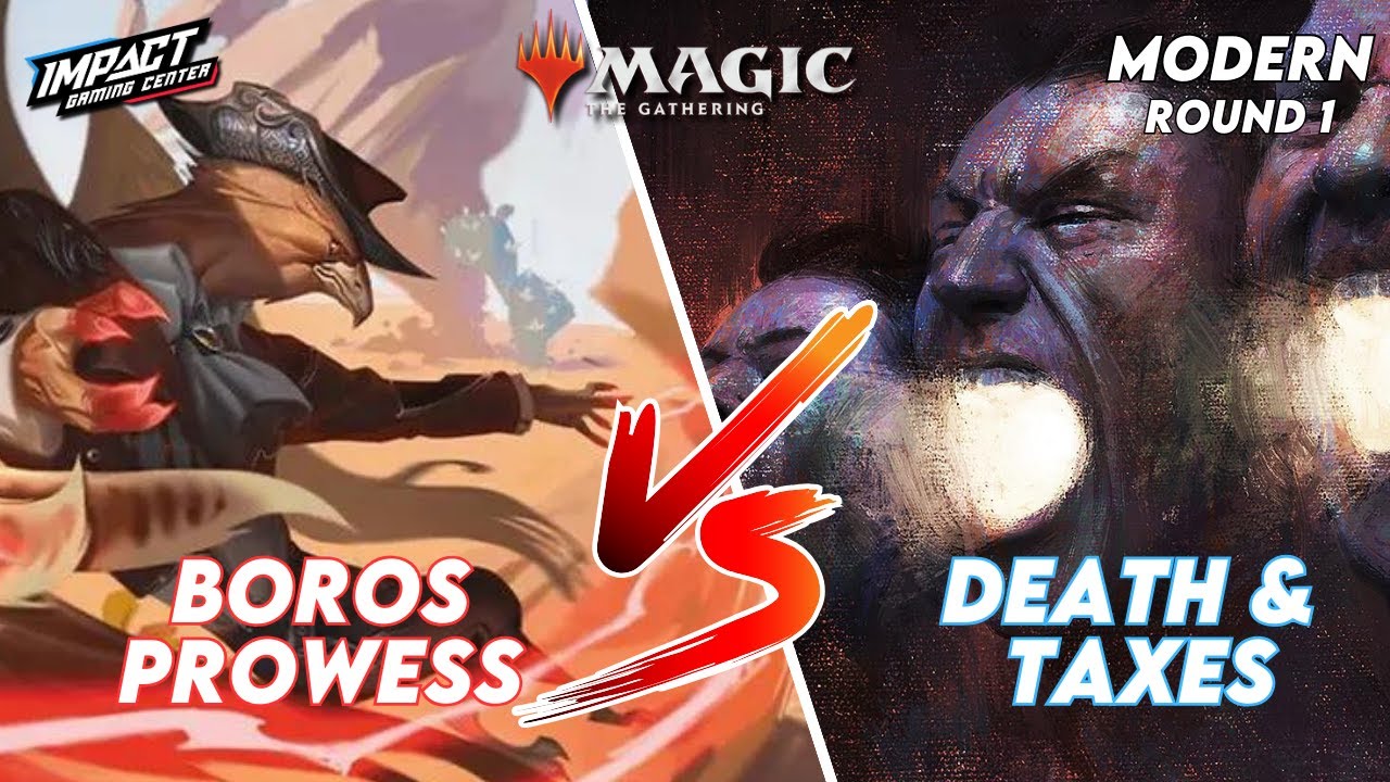 Death & Taxes (Jared) VS Boros Prowess (John) | Modern FNM [PAPER] [Table Mic]