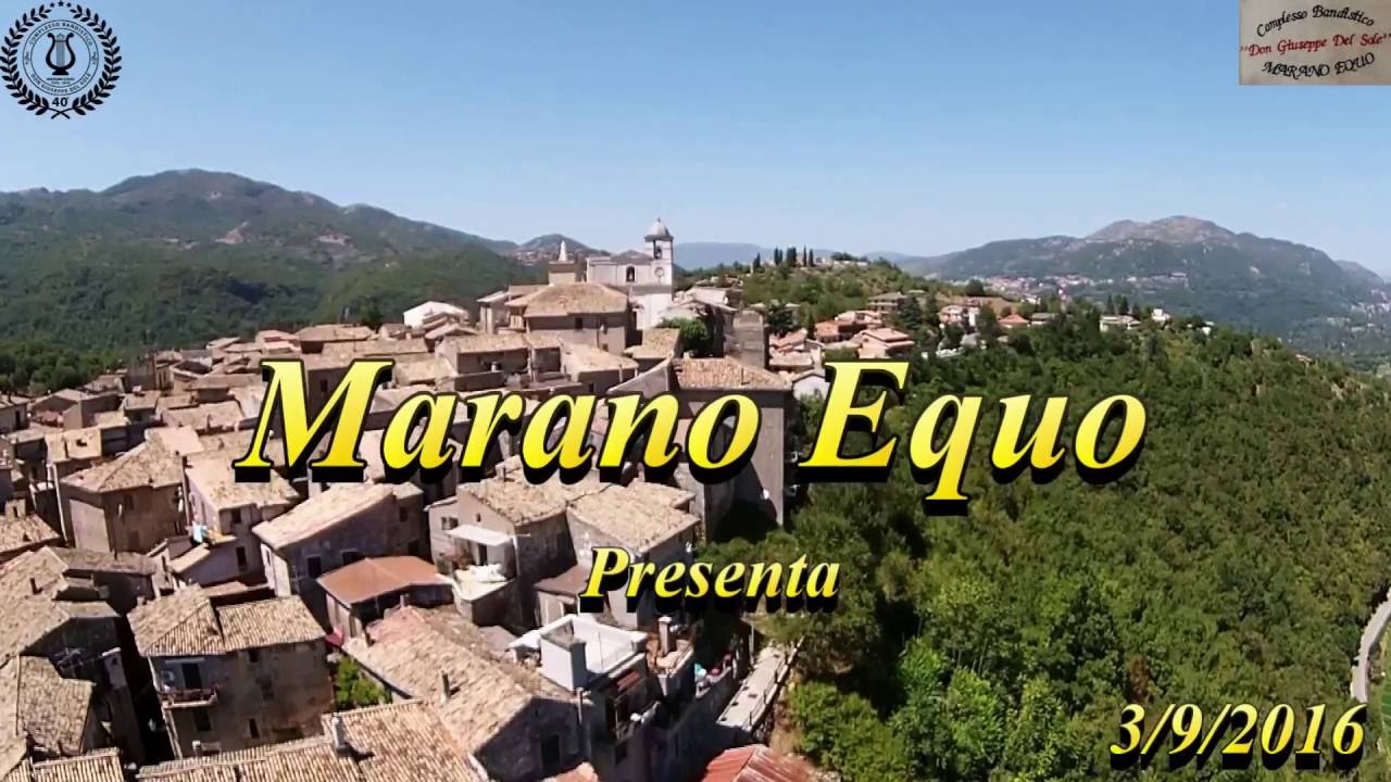 Marano Equo:Raduno Bandistico 3/9/2016 GR