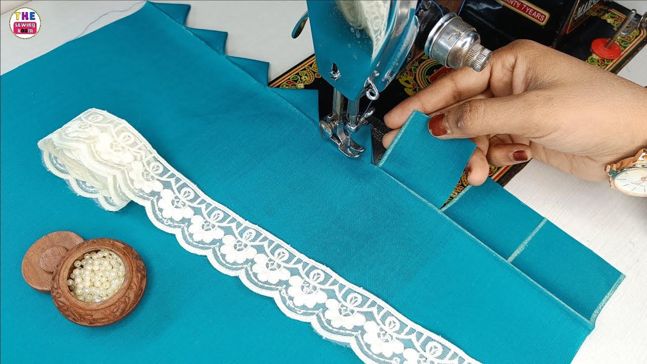 Trouser/ Sleeves का एकदम नया और ख़ूबसूरत डिज़ाइन/ Latest Trouser Design and Sleeves Design Idea