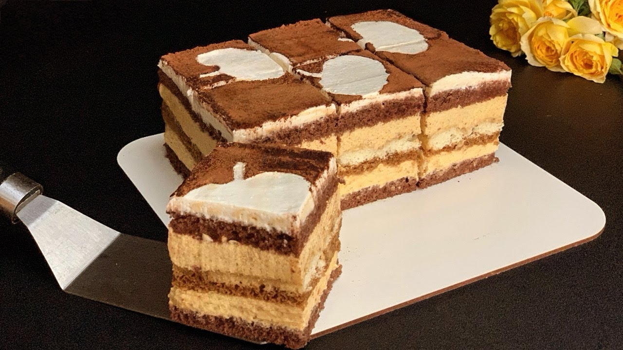 The Best Pumpkin Tiramisu Cake! Spice Latte Tiramisu!