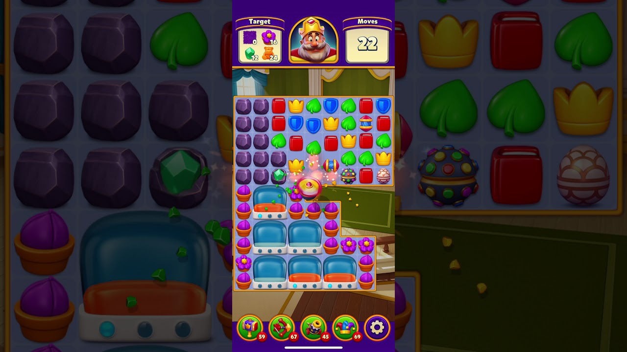 Royal Match LEVEL 1659 Super Hard