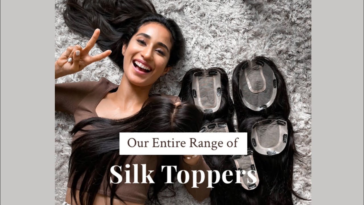 Коллекция шелковых накладок для волос от 1 Hair Stop | Самые естественные накладные накладки | На...