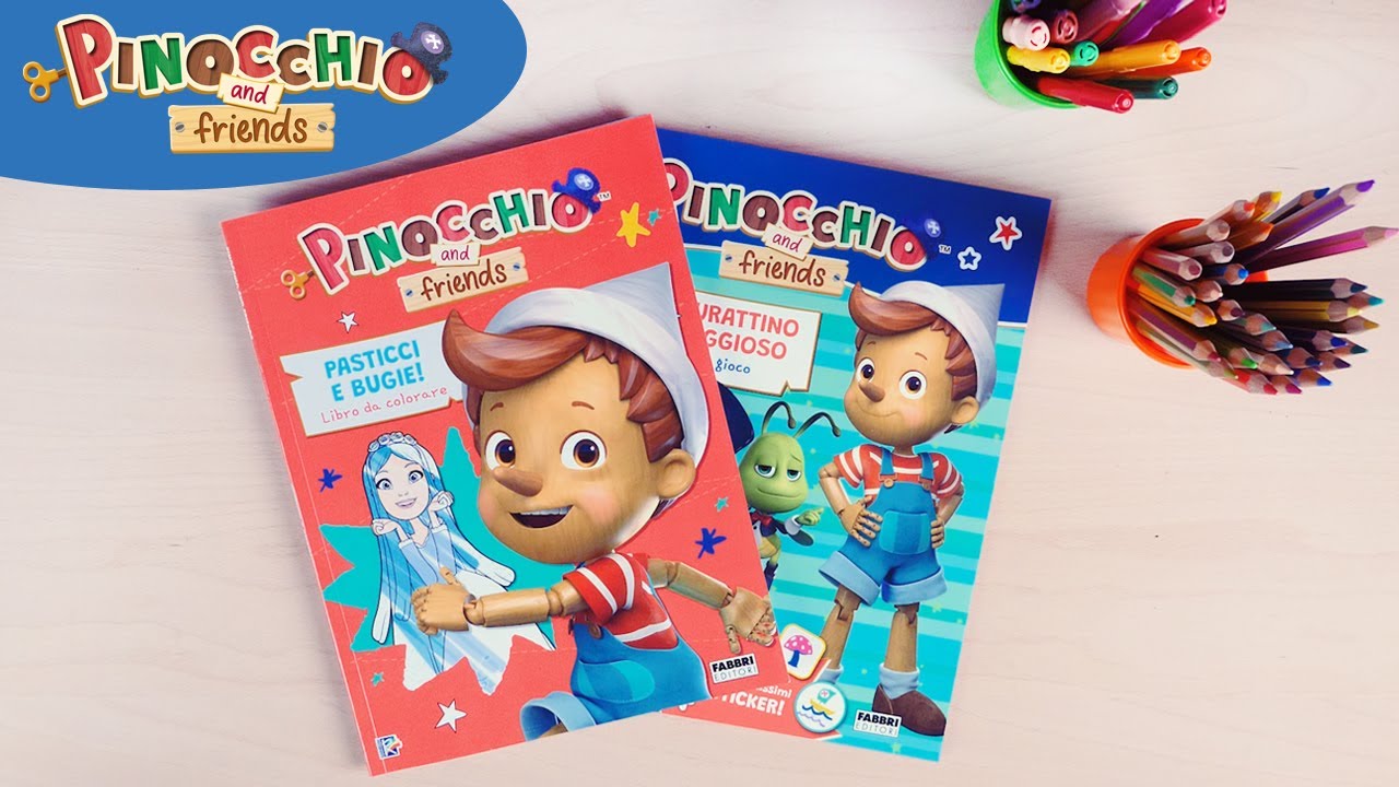 Pinocchio and Friends | Coloriamo e giochiamo insieme a Pinocchio 🎨