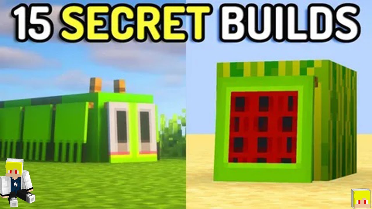 Minecraft: 15+ Secret Build Hacks & Ideas! #2