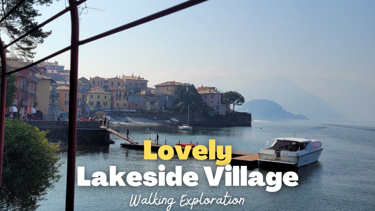 Romantic Village on the Shore of Lake Como | Morning Trip to Varenna, Italy