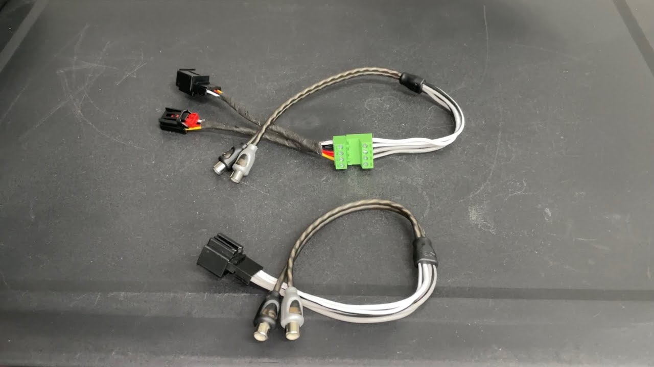 Subwoofer Plug and Play Harness - Audi B9/9.5 A/S4, A/S/RS 5, Q/SQ 5 - E1