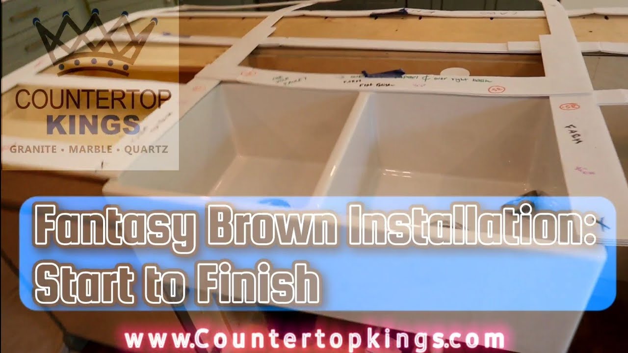 Fantasy Brown Installation:  Start to Finish