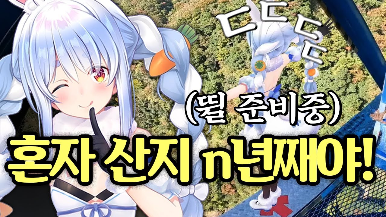 200만 기념 번지점프와 함께 시원하게 비밀 공개 하는 페코라