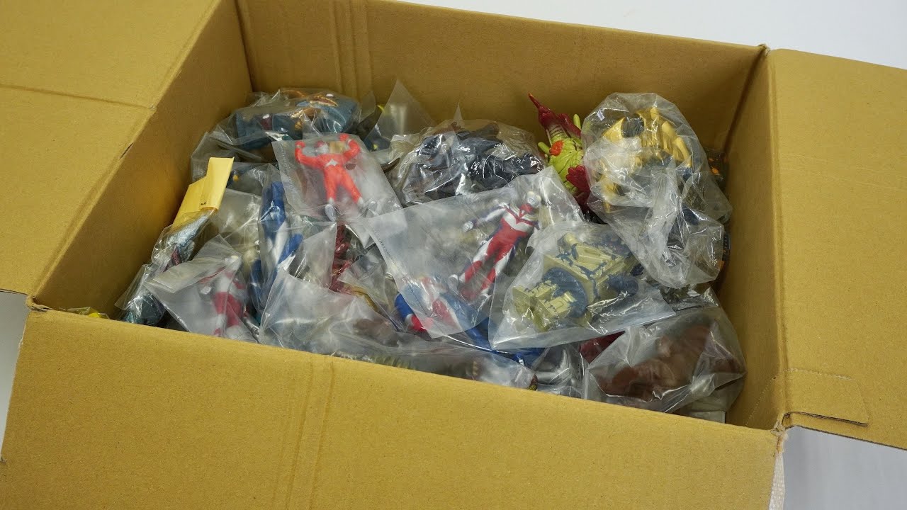 想定外すぎるw【ジャンク開封】ウルトラマンのジャンク箱を開封してみた。★ 奥特曼 mainan Ultraman  ウルトラマンデッカー