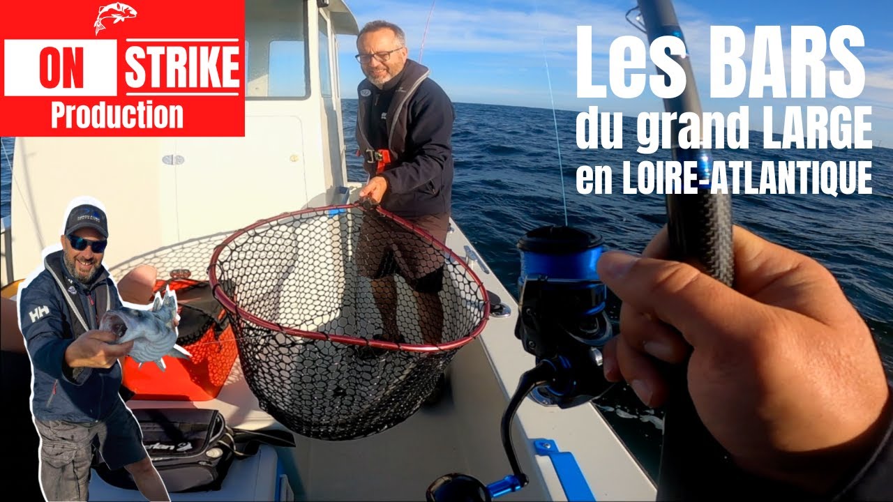 PÊCHE du BAR: première sortie sur ON STRIKE FURY un SEAWOLF 700