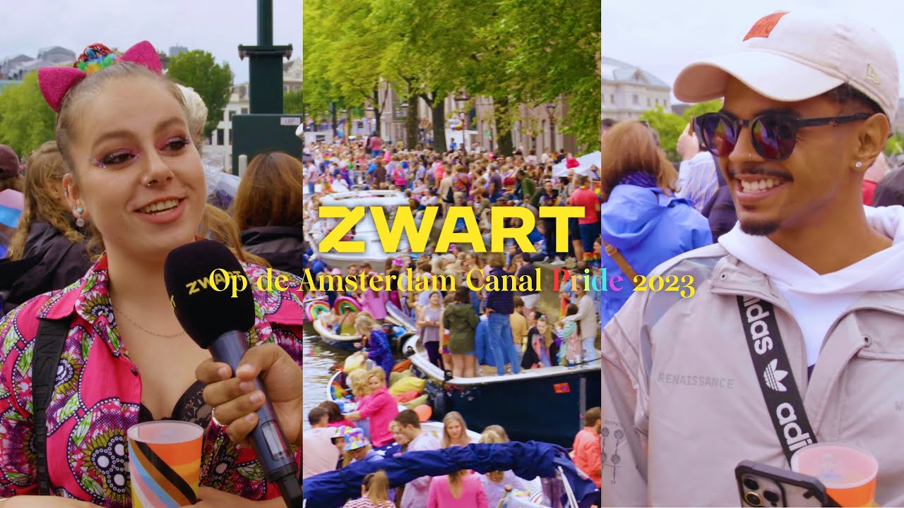 ZWART op de Amsterdam Canal Pride 2023