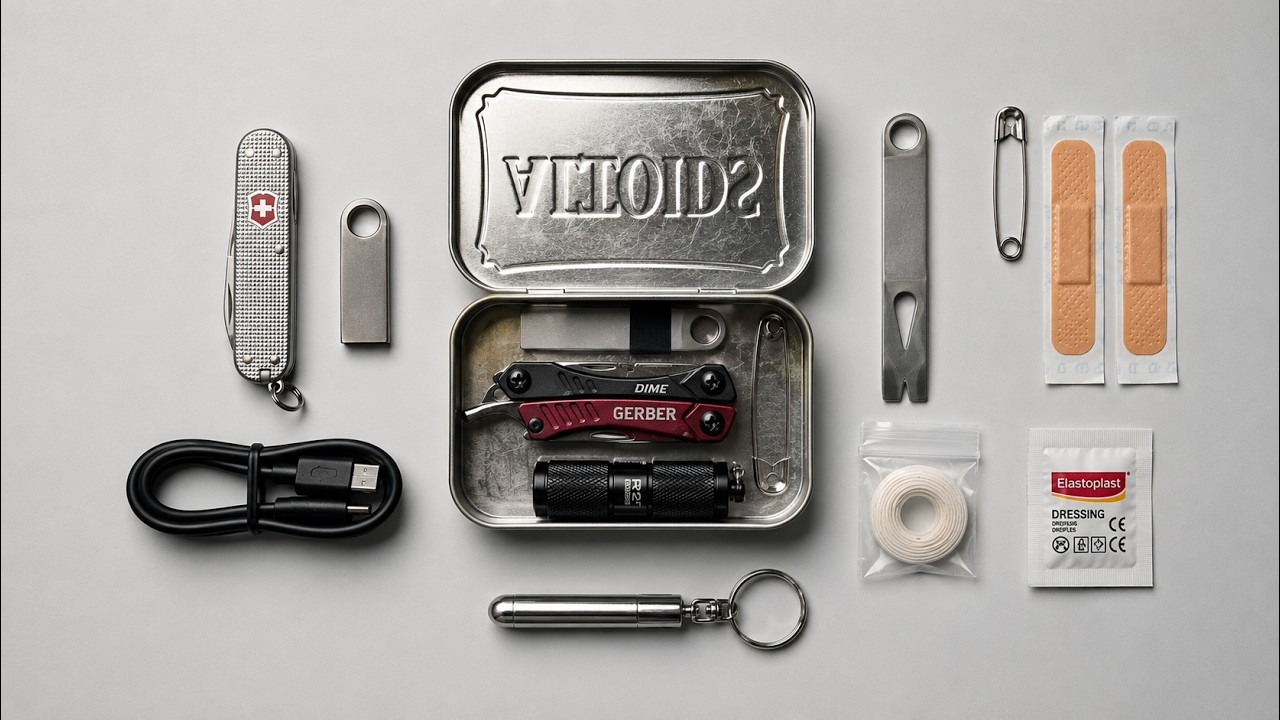 Altoids Tin Urban EDC | Kompaktowy zestaw do codziennego noszenia