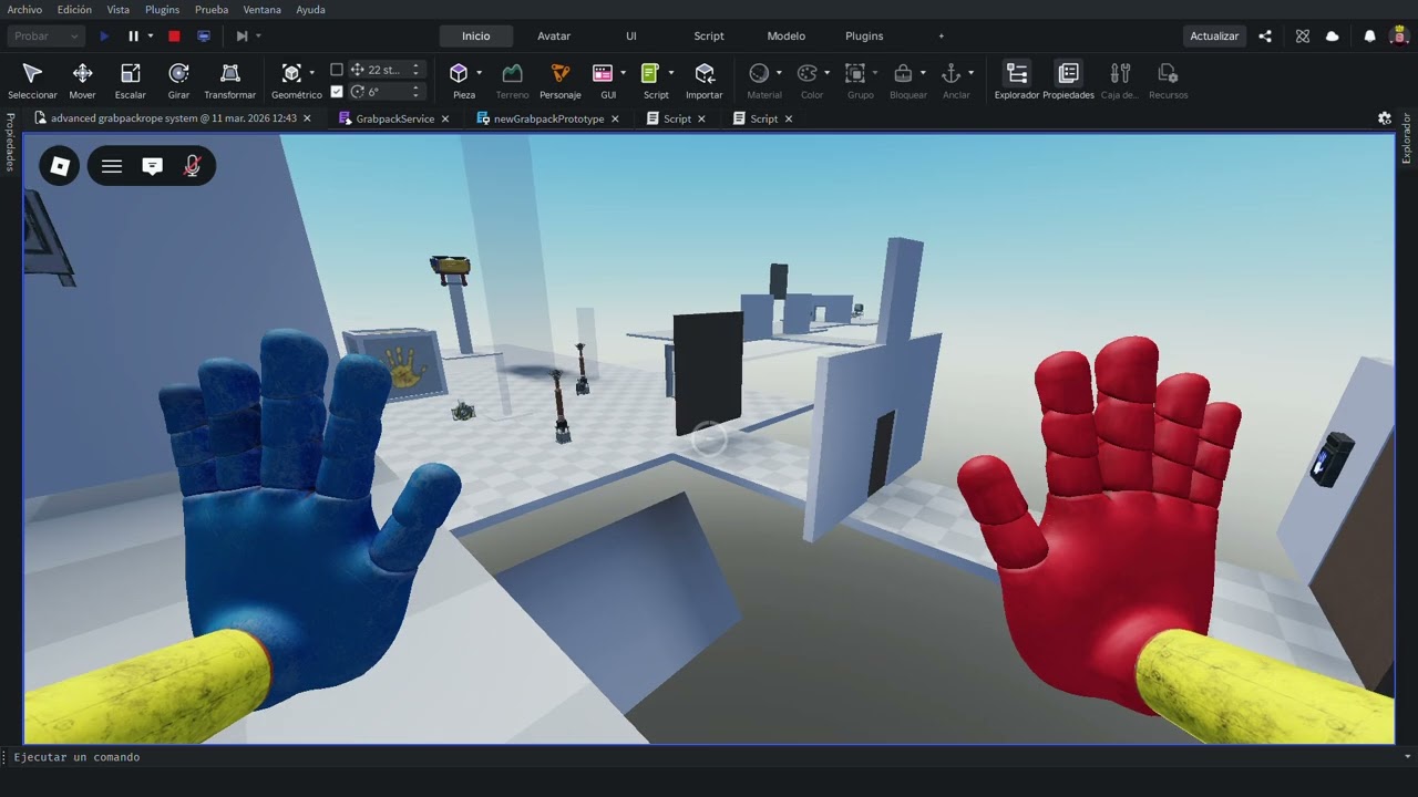 Advanced Grabpack System Devlog #4 | Roblox Studio