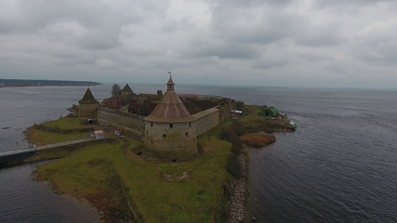 Oreshek fortress (4K video)