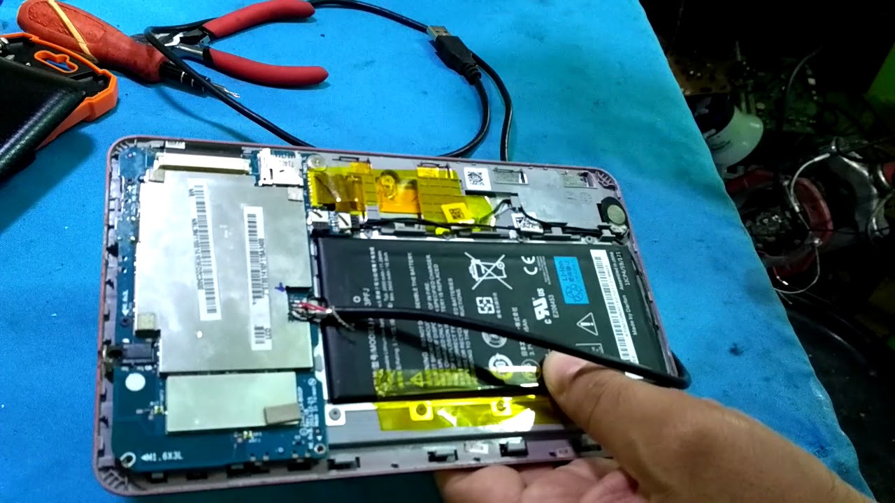 falla en tablet acer