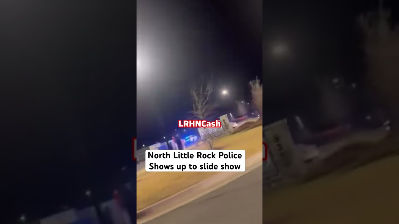 Policja z North Little Rock pojawiła się na pokazie slajd&oacute;w #policechase #police #lrhn #fyp