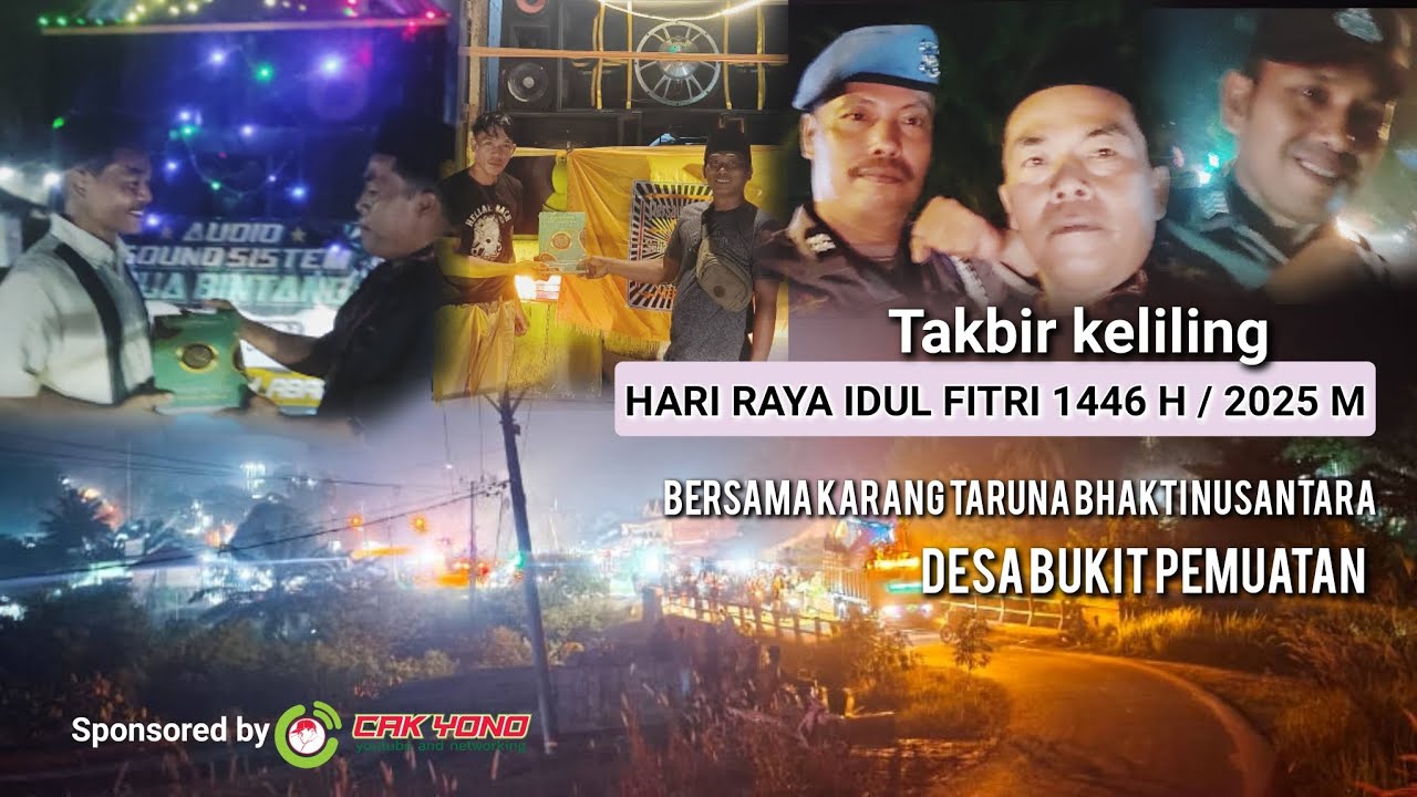 Takbir keliling serai serumpun