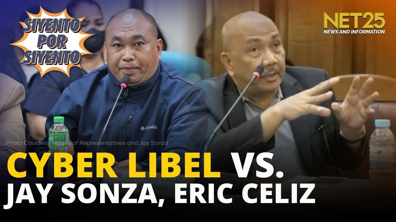 NBI, naghain ng cyber libel complaint vs Jay Sonza at Eric Celiz