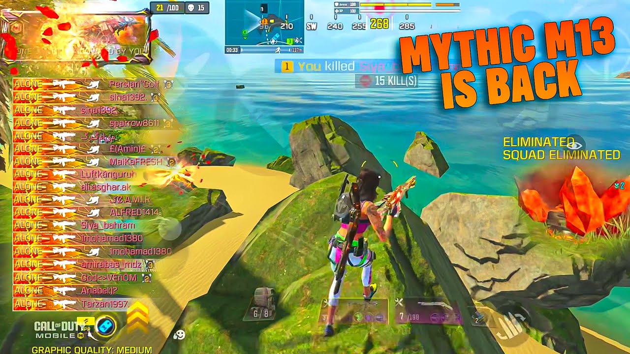 ALL TIME FAVORITE MYTHIC M13 IS BACK 😍 | LEGENDARY RANK GAMEPLAY
