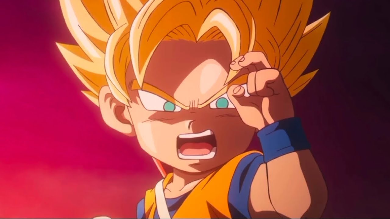 Goku SSJ 1/2 vs. Tamagami No.3