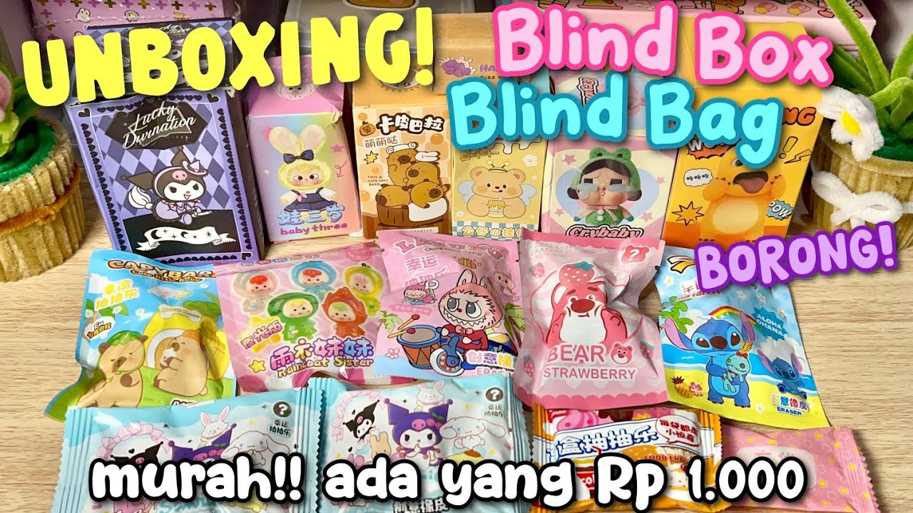BUKA BLIND BAG DAN BLIND BOX MURAH
