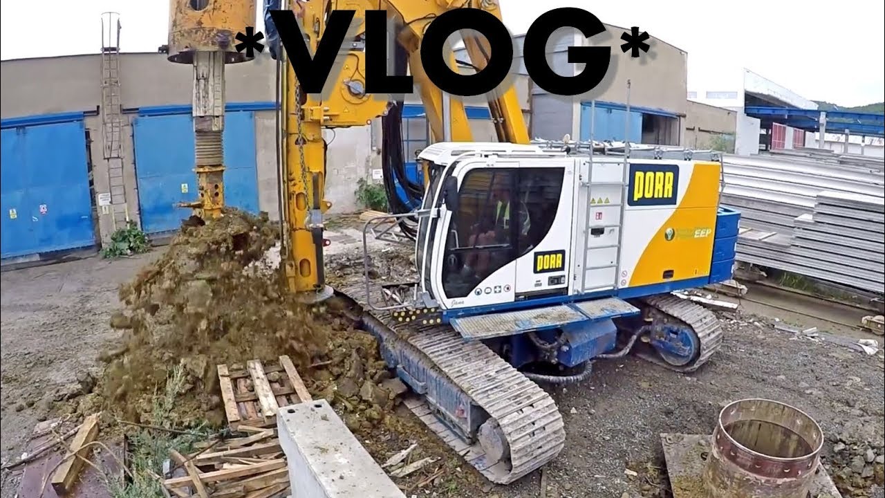 *Holbra VLOG* #24 Vrtání pilot - Bauer BG 24H