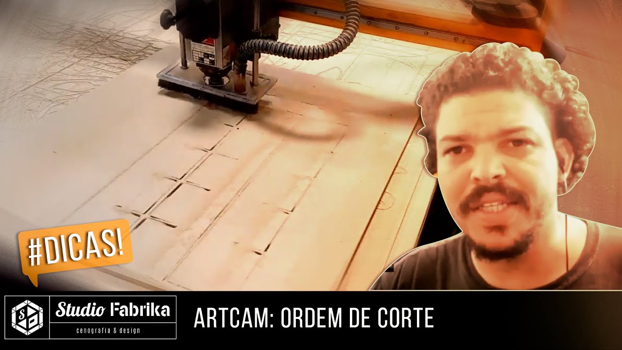 Como Ordenar percurso no Artcam - Escolhendo a ordem de corte!!!!