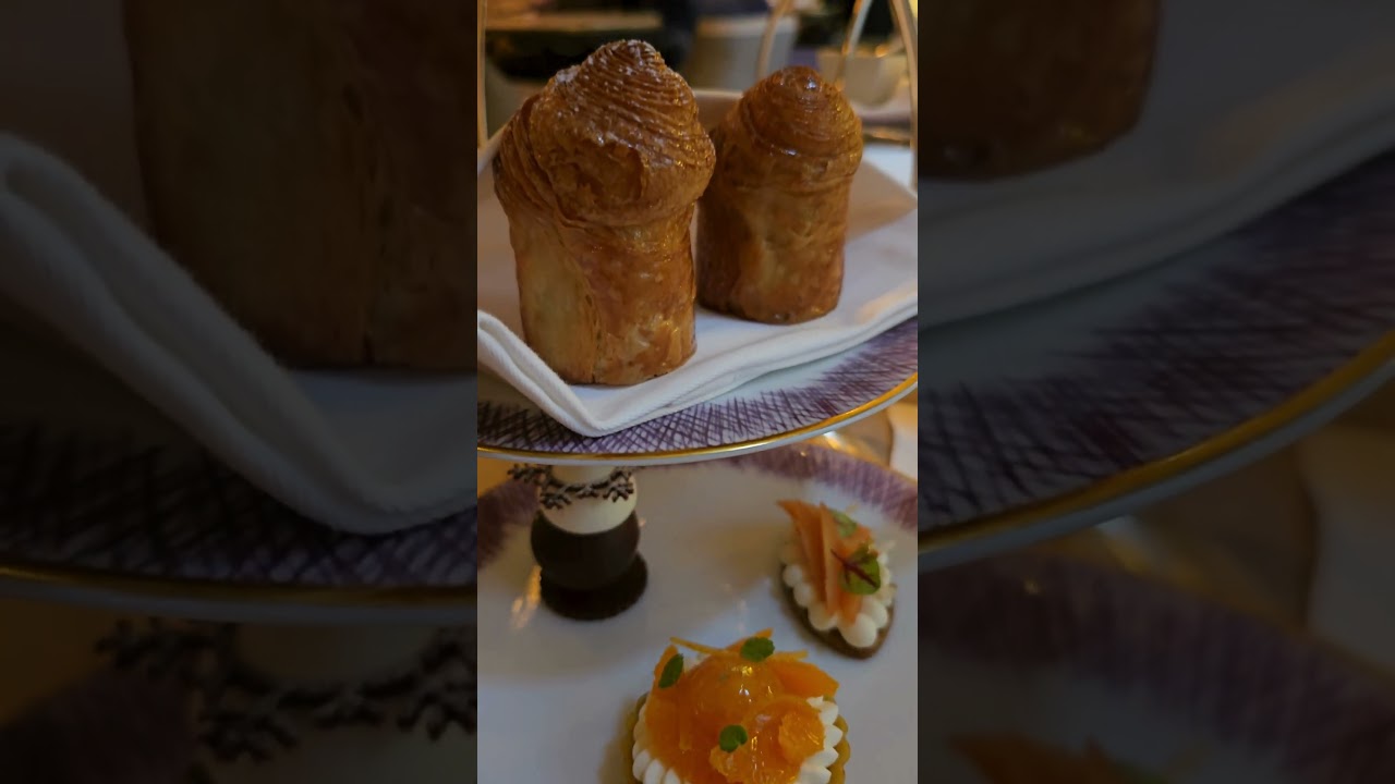 Gouter des Lords - Tea Time - Jardin D'Hiver - Le Crillon - Janvier 2024