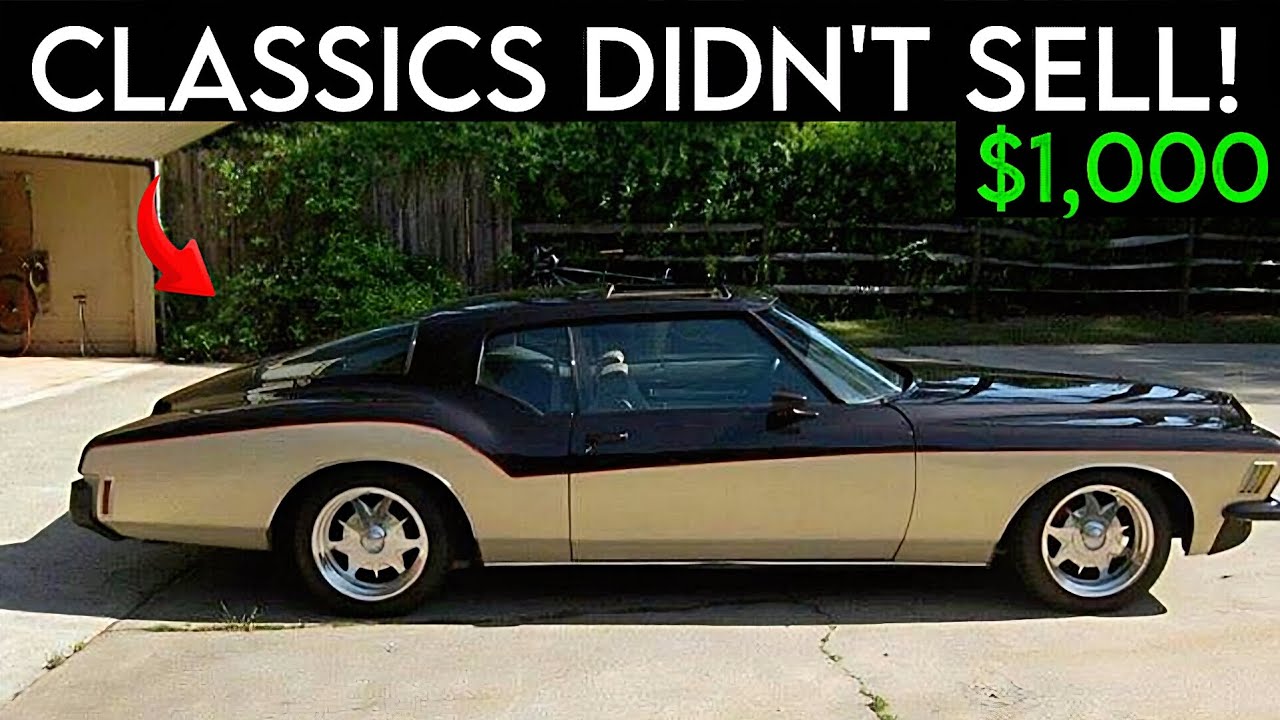 Classic Cars for Sale that DIDN'T SELL at MECUM Auction! 