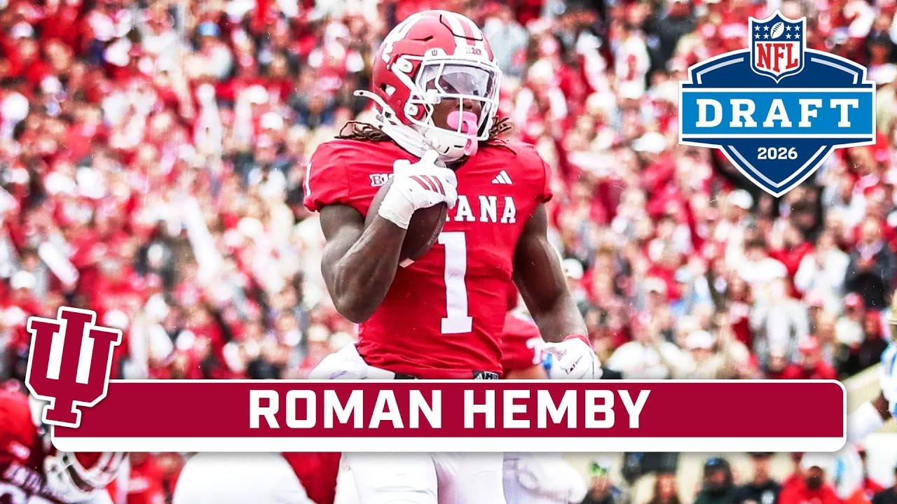 2026 NFL DRAFT HIGHLIGHTS: RB Roman Hemby | Indiana Football