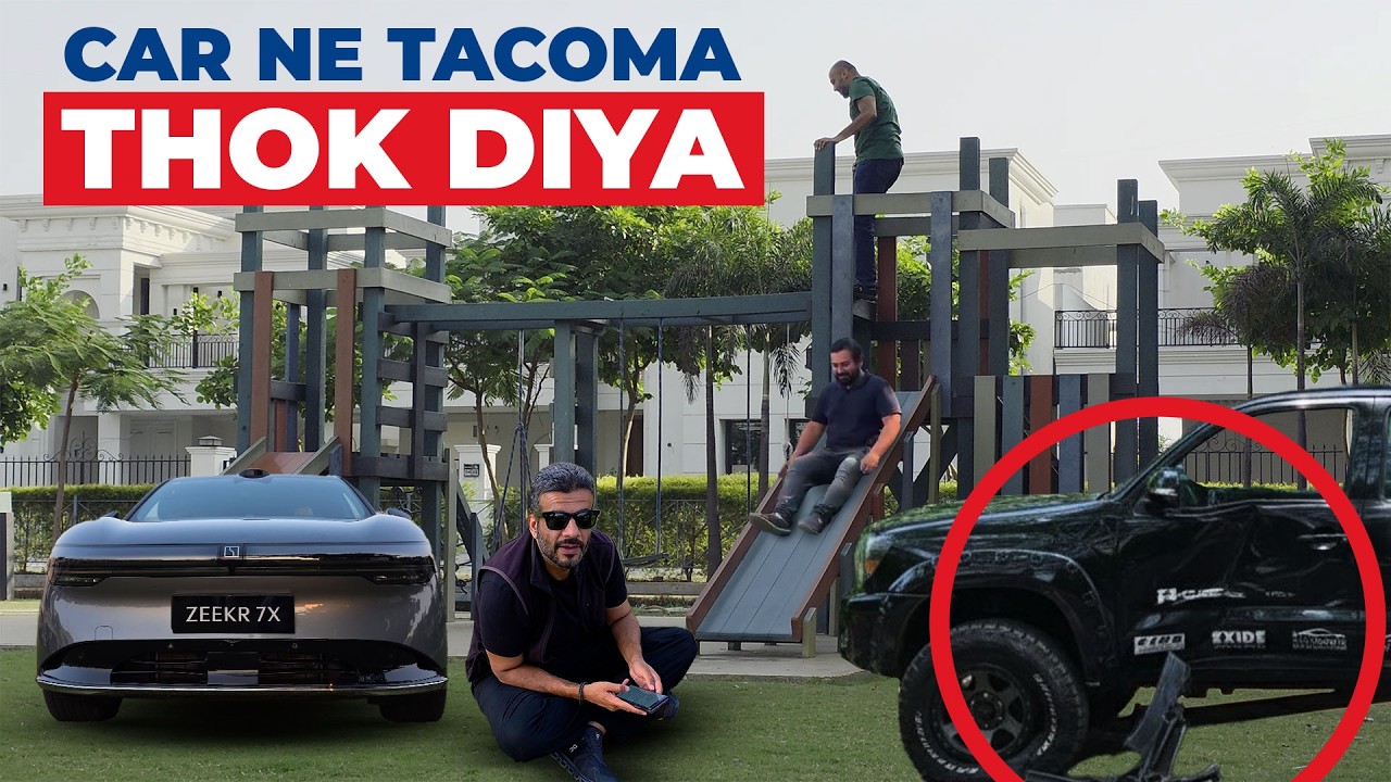 Tacoma main 60 Rupay Ka Petrol Pher Howa Accident  😱