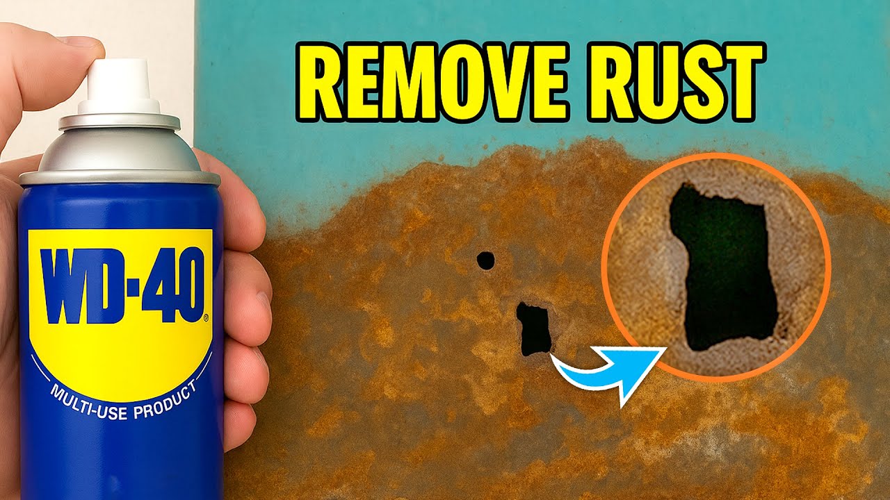 Fix Rust Holes in Metal &ndash; No Welding!