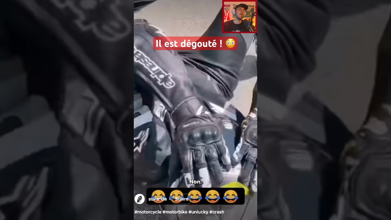 Il est dégouté ! 