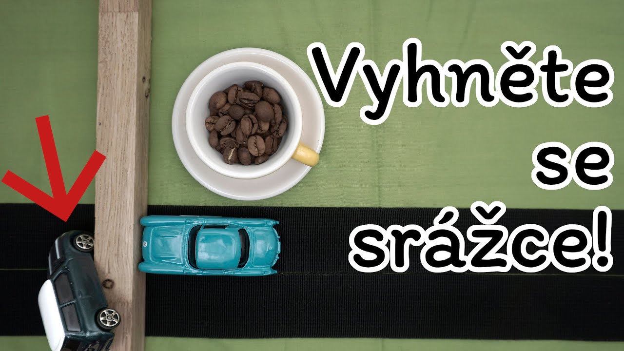 Jakou rychlostí narazí do klády? | Na ubrousek